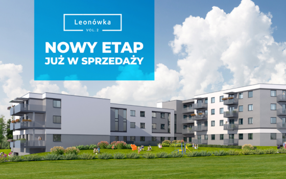 Nowy etap sprzedaży nowych mieszkań na osiedlu Leonówka w Lublinie